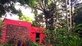 Chikmagalur resort kitchen view
