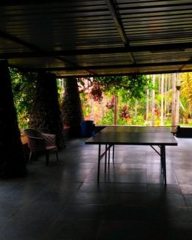 Chikmagalur resort portico